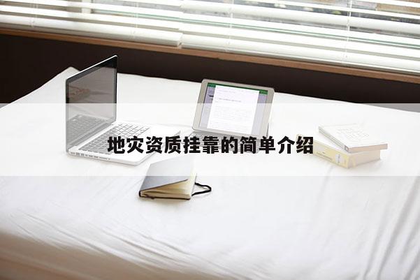 地災(zāi)資質(zhì)掛靠的簡(jiǎn)單介紹