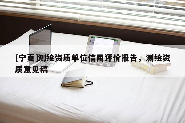 [寧夏]測繪資質單位信用評價報告，測繪資質意見稿