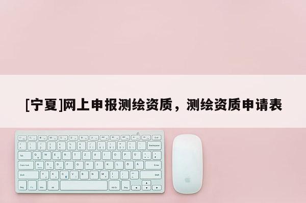 [寧夏]網上申報測繪資質，測繪資質申請表