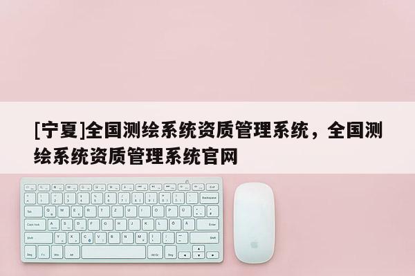 [寧夏]全國測繪系統資質管理系統，全國測繪系統資質管理系統官網